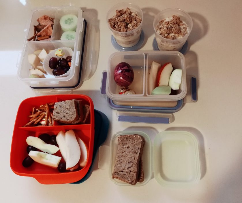 Kindergarten-Frühstück mit Schichtmüsli - Muttiversum