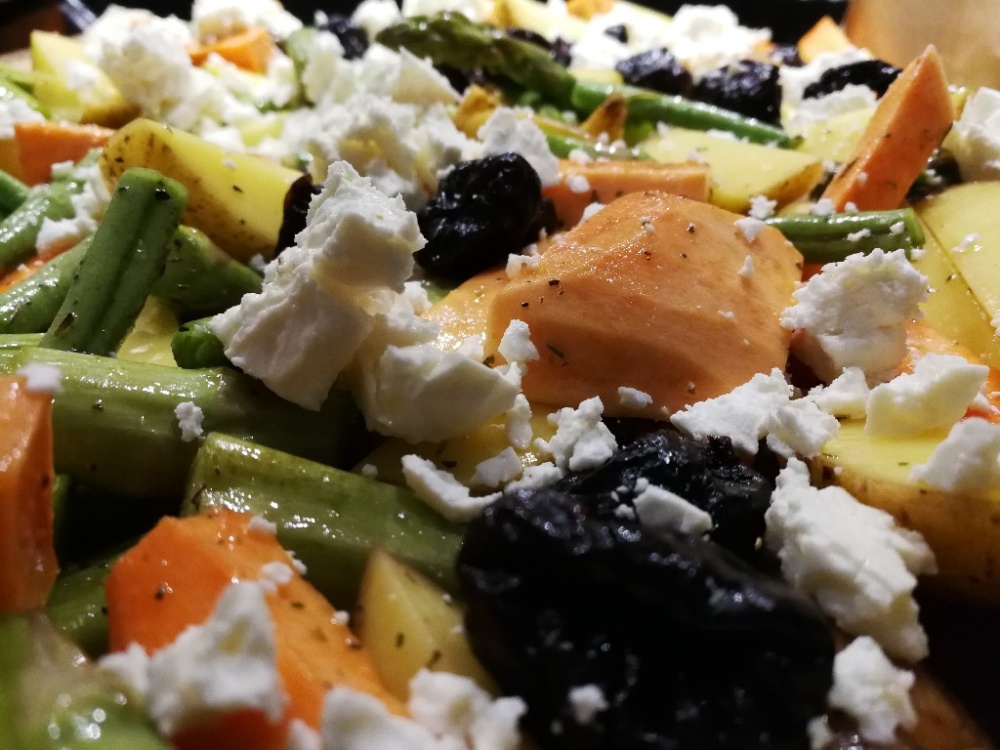 Ofengemüse mit Feta